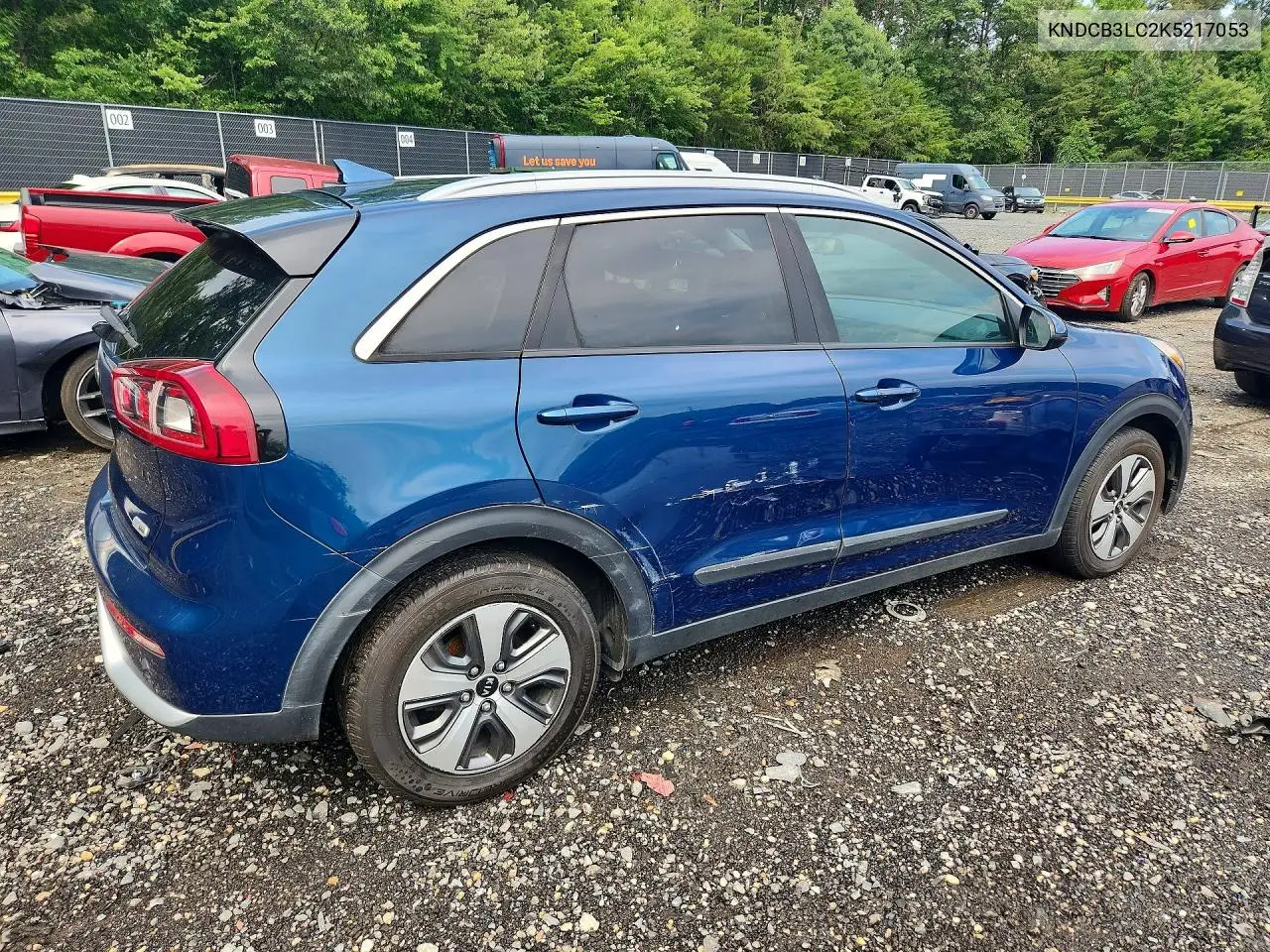 2019 Kia Niro Lx VIN: KNDCB3LC2K5217053 Lot: 60161066