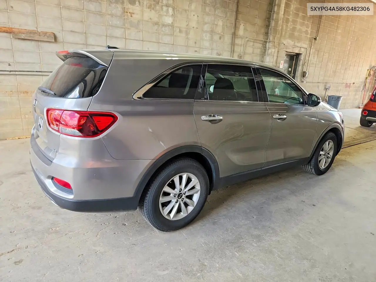 2019 Kia Sorento Lx V6 VIN: 5XYPG4A58KG482306 Lot: 60331446
