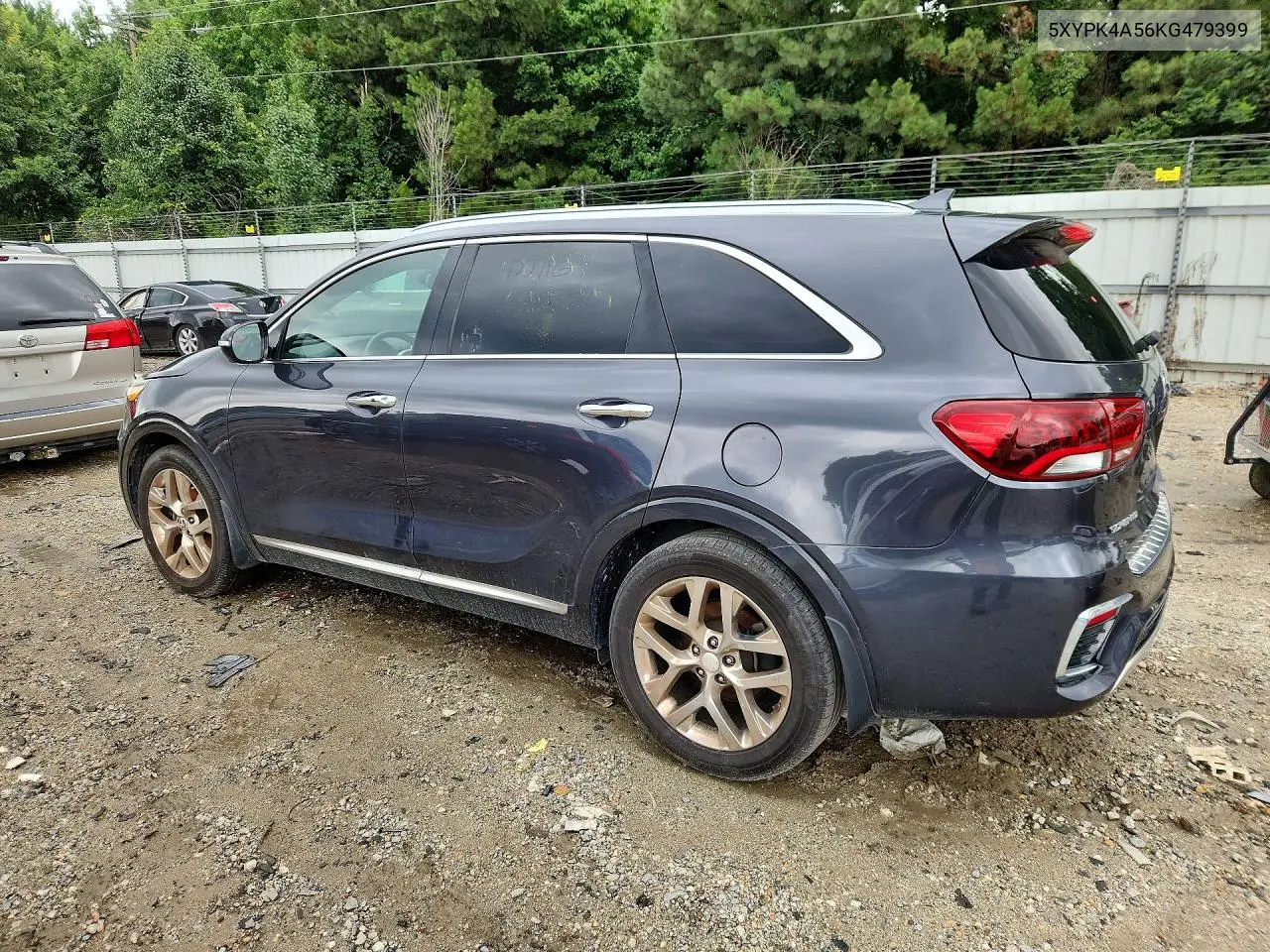 2019 Kia Carnival Lx Fwd VIN: 5XYPK4A56KG479399 Lot: 60863996