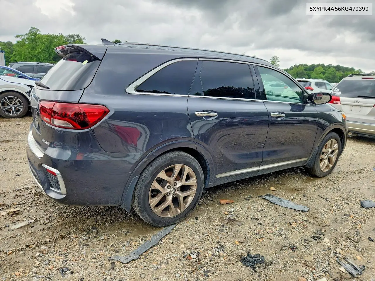 2019 Kia Carnival Lx Fwd VIN: 5XYPK4A56KG479399 Lot: 60863996
