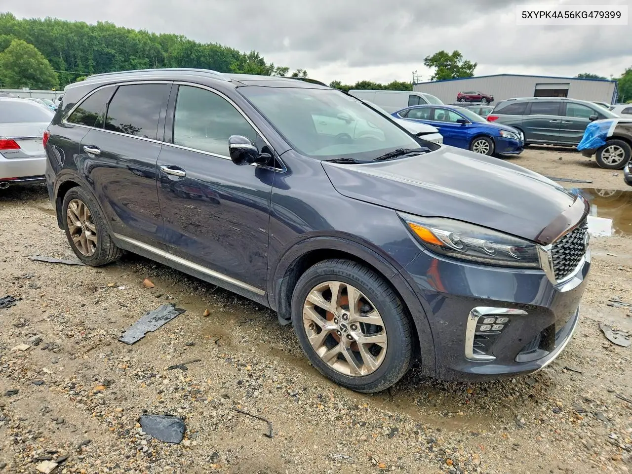2019 Kia Carnival Lx Fwd VIN: 5XYPK4A56KG479399 Lot: 60863996
