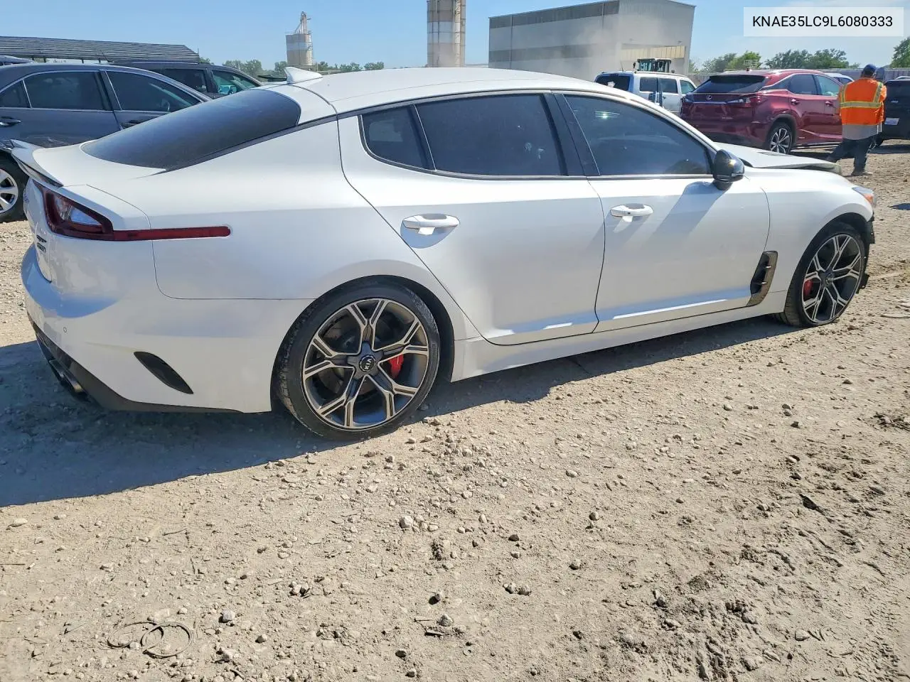 2020 Kia Stinger Gt VIN: KNAE35LC9L6080333 Lot: 54882766