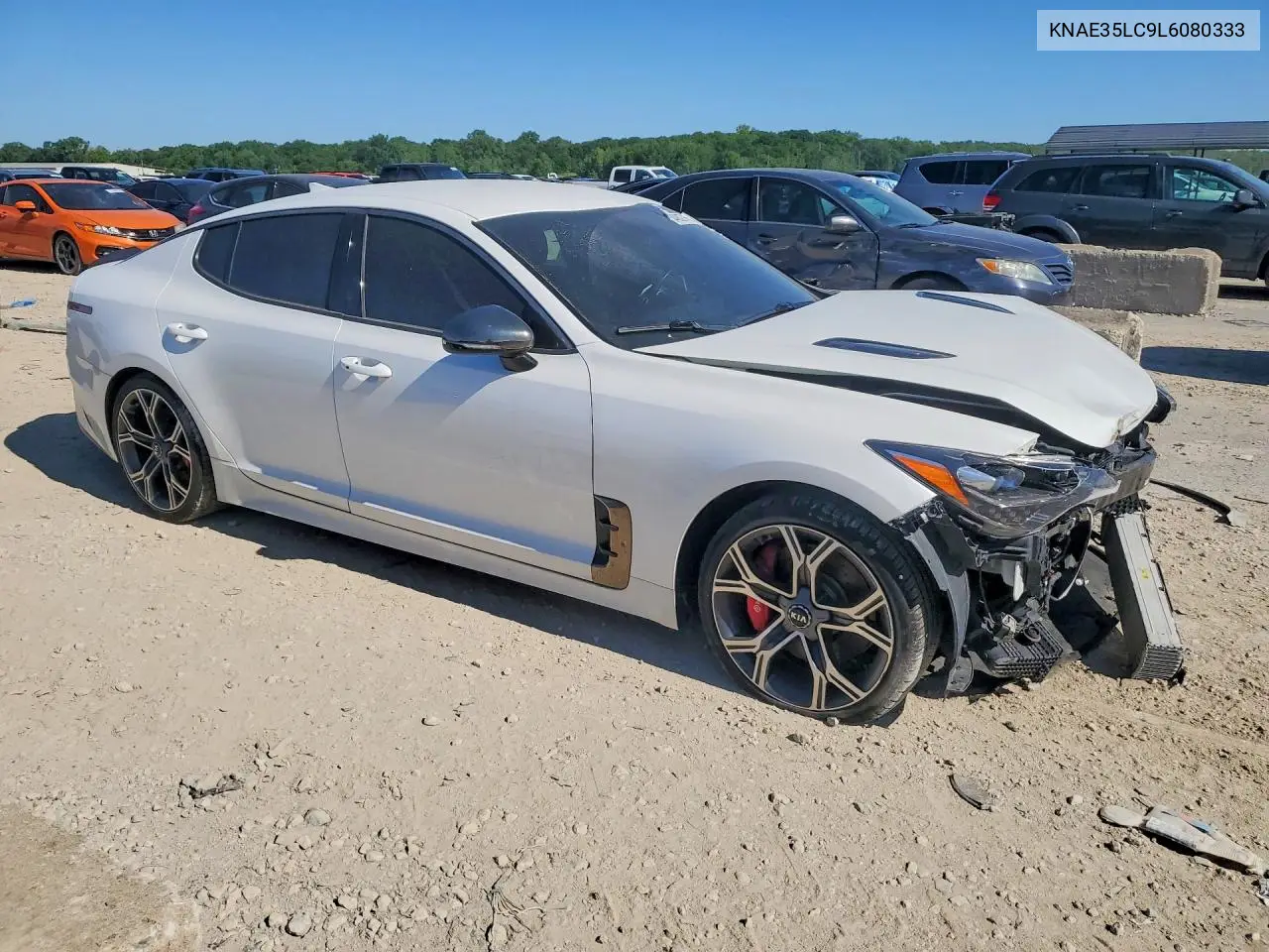 2020 Kia Stinger Gt VIN: KNAE35LC9L6080333 Lot: 54882766