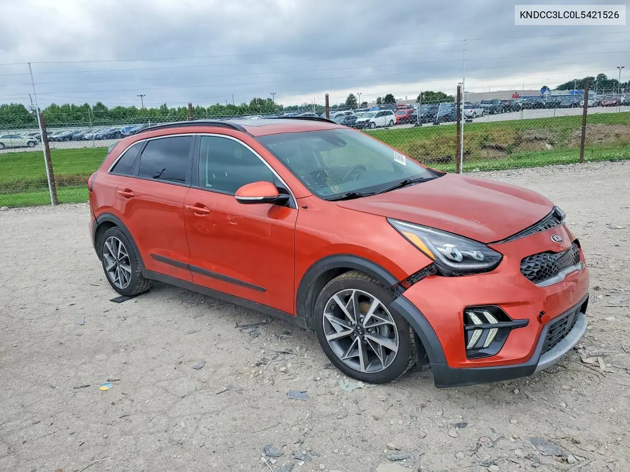 2020 Kia Niro Touring Special Edition VIN: KNDCC3LC0L5421526 Lot: 56590376