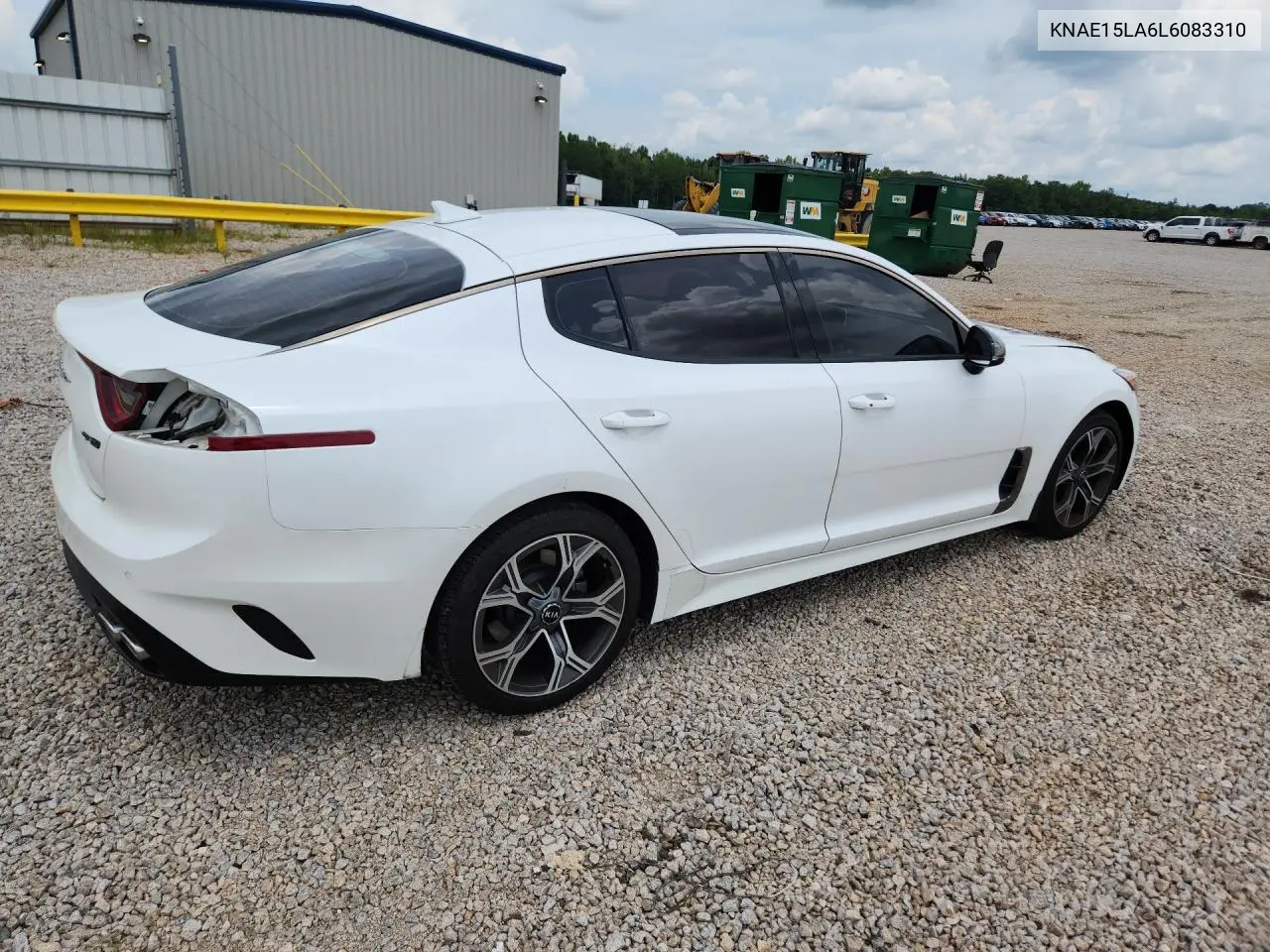 2020 Kia Stinger Gt-Line VIN: KNAE15LA6L6083310 Lot: 56984056
