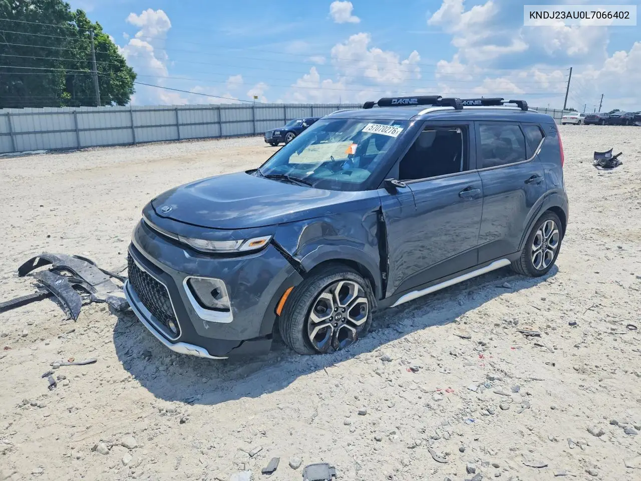 2020 Kia Soul X-Line VIN: KNDJ23AU0L7066402 Lot: 57070276