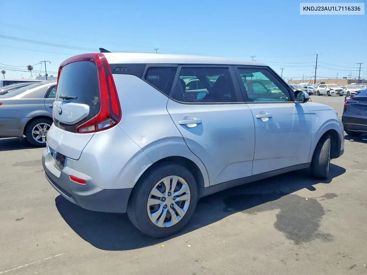 2020 Kia Soul Lx VIN: KNDJ23AU1L7116336 Lot: 57420466