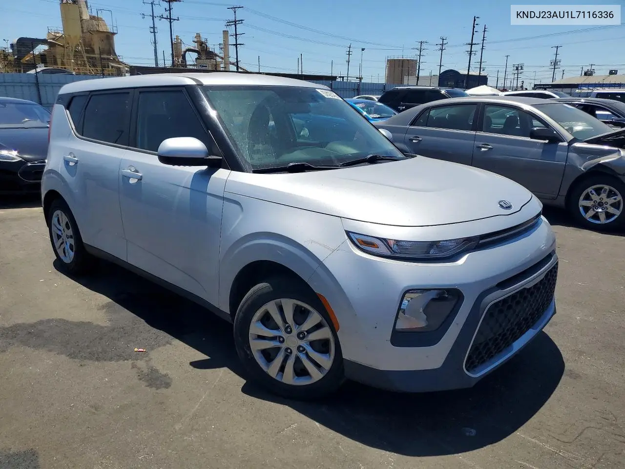 2020 Kia Soul Lx VIN: KNDJ23AU1L7116336 Lot: 57420466