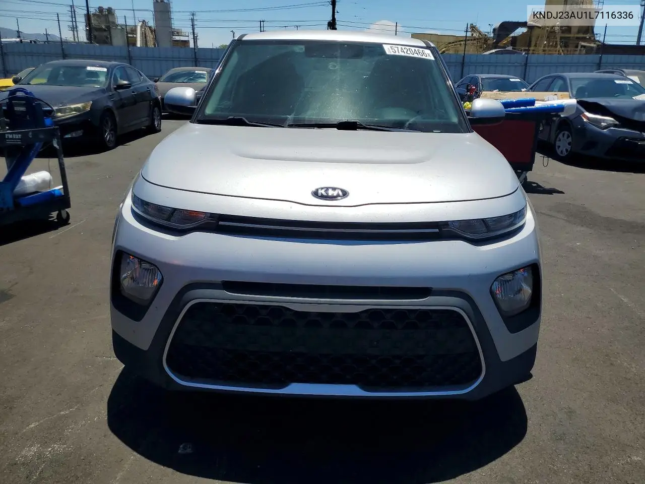 2020 Kia Soul Lx VIN: KNDJ23AU1L7116336 Lot: 57420466