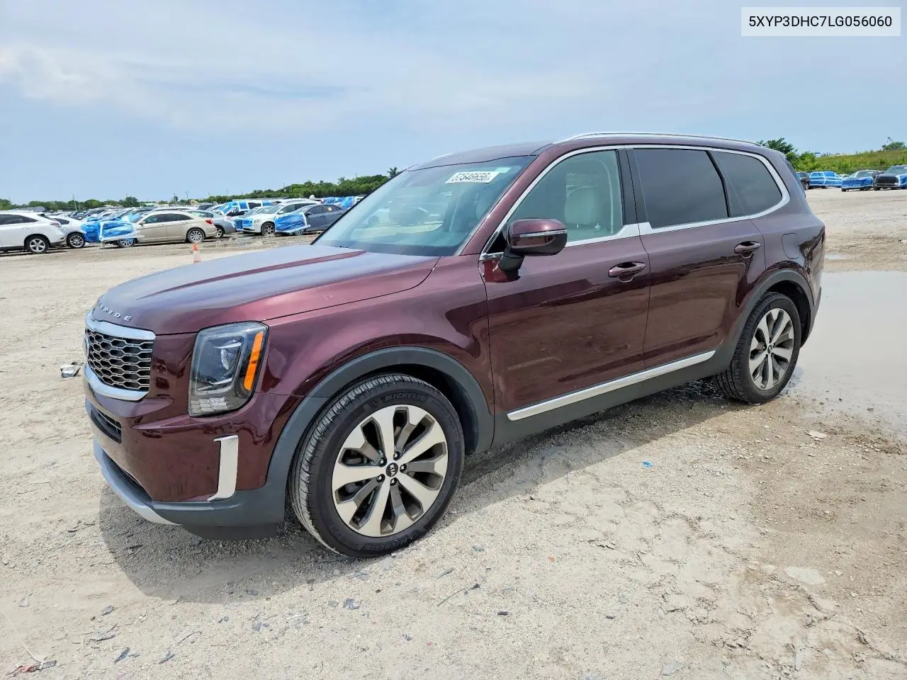 2020 Kia Telluride Ex VIN: 5XYP3DHC7LG056060 Lot: 57546656