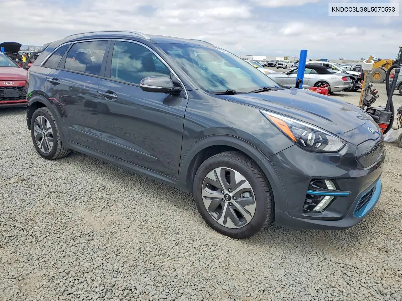 2020 Kia Niro Ex VIN: KNDCC3LG8L5070593 Lot: 57906416