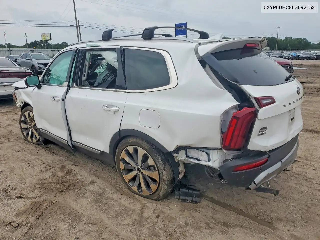2020 Kia Telluride S VIN: 5XYP6DHC8LG092153 Lot: 58011216