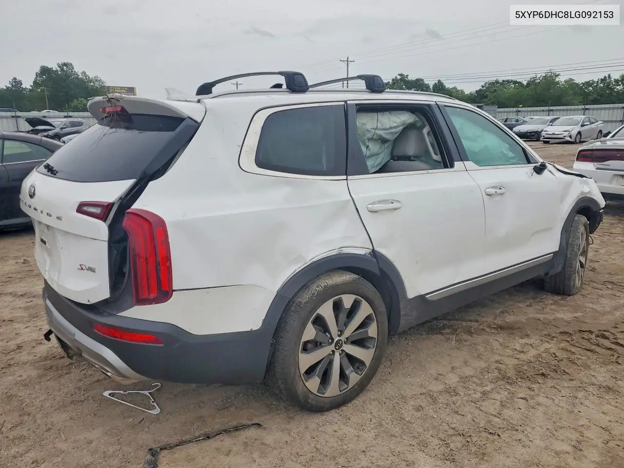 2020 Kia Telluride S VIN: 5XYP6DHC8LG092153 Lot: 58011216