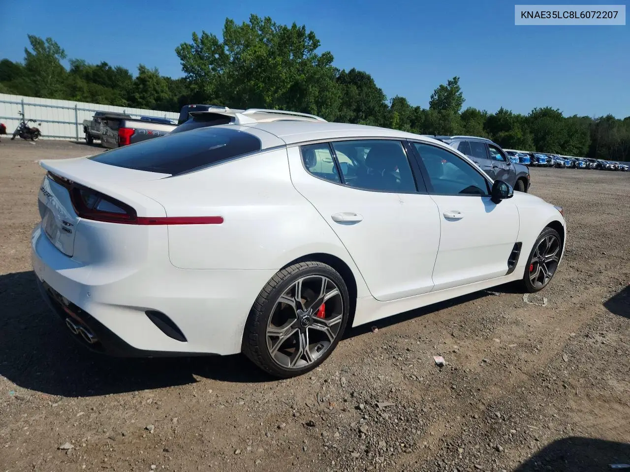 2020 Kia Stinger Gt VIN: KNAE35LC8L6072207 Lot: 58038996
