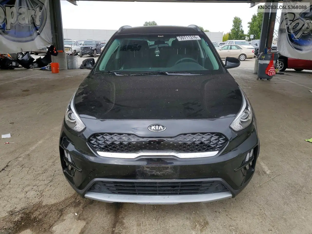 2020 Kia Niro Lx VIN: KNDCB3LC6L5368088 Lot: 59711316