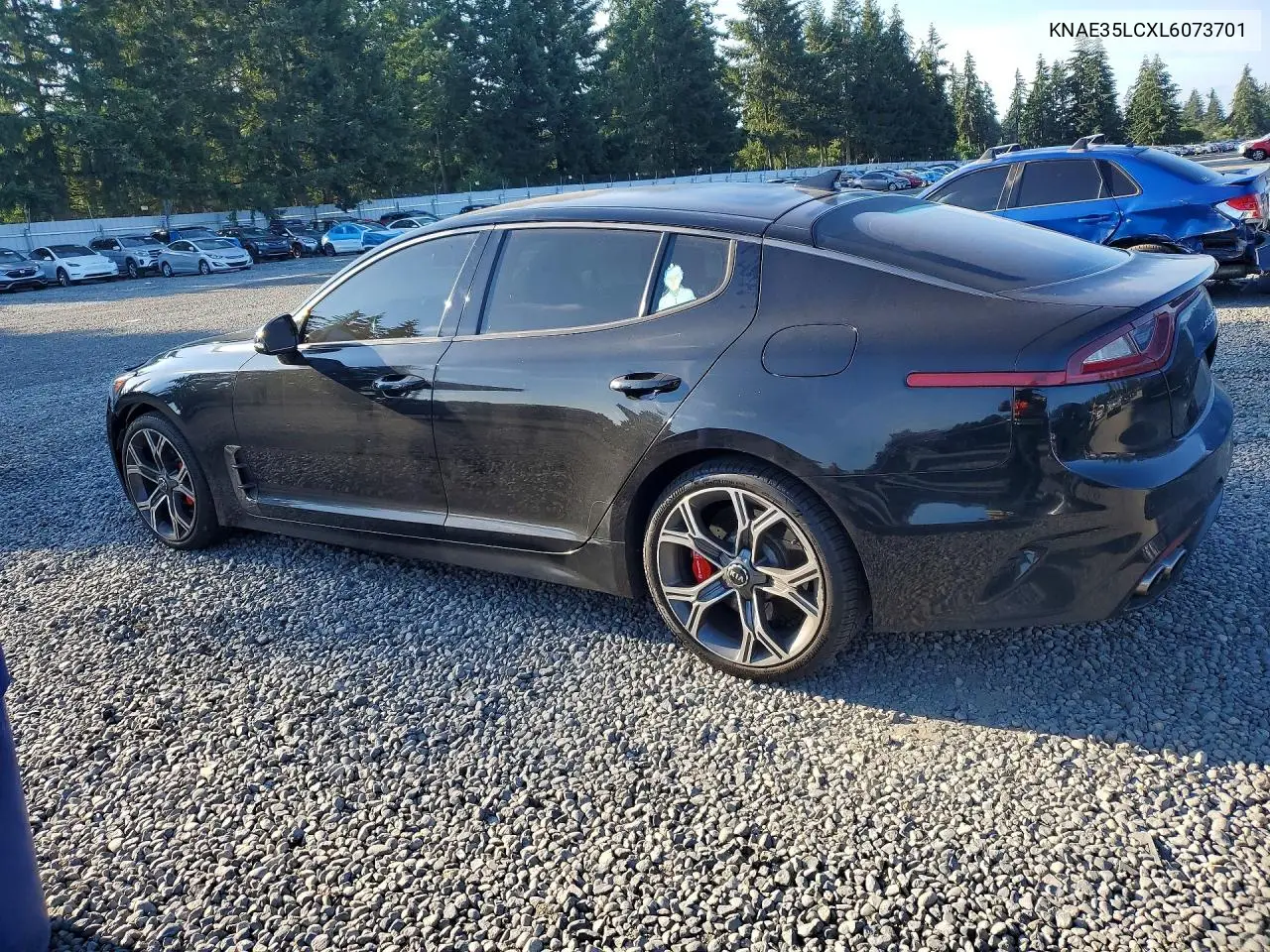 2020 Kia Stinger Gt VIN: KNAE35LCXL6073701 Lot: 60085326