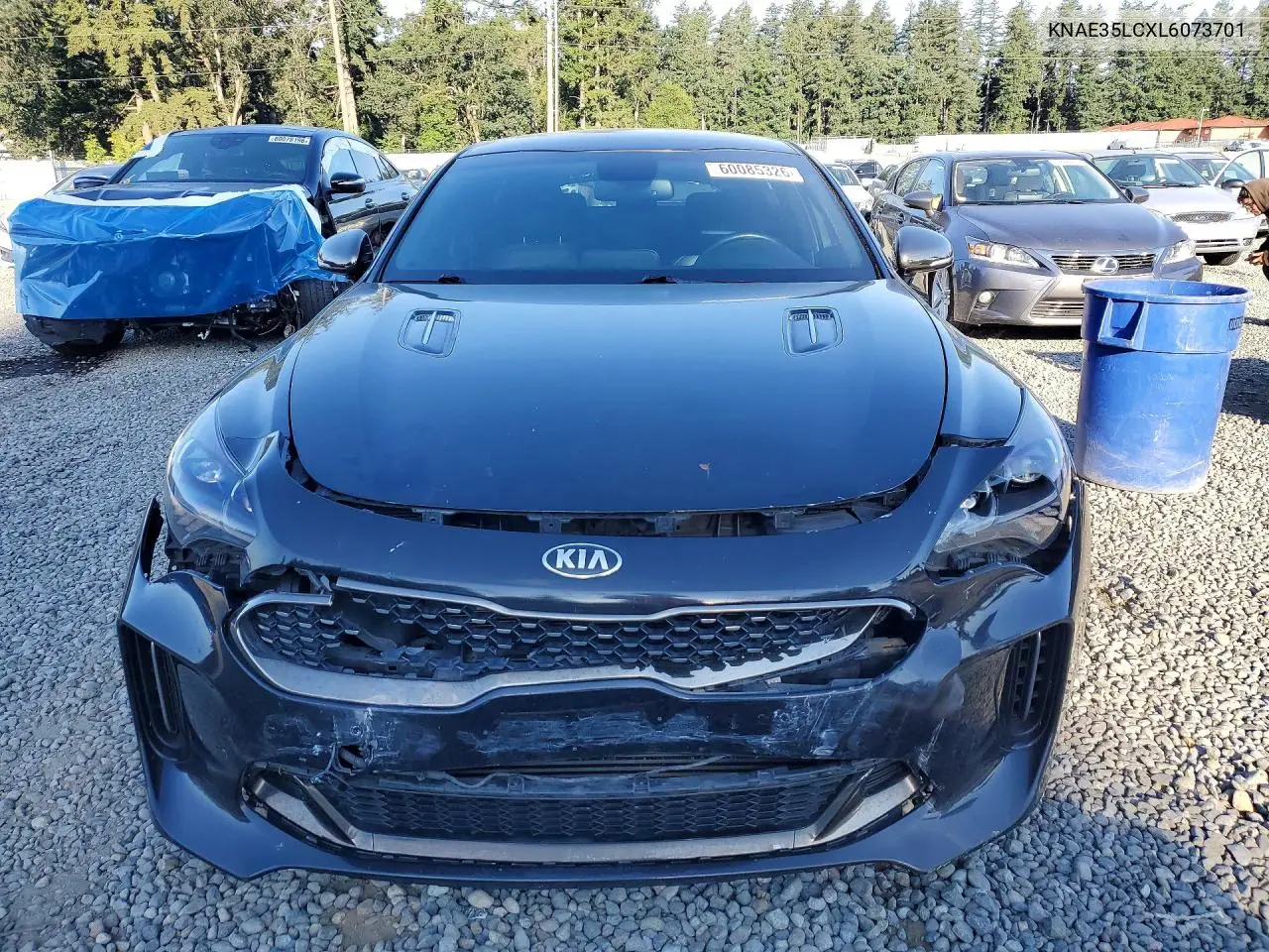 2020 Kia Stinger Gt VIN: KNAE35LCXL6073701 Lot: 60085326