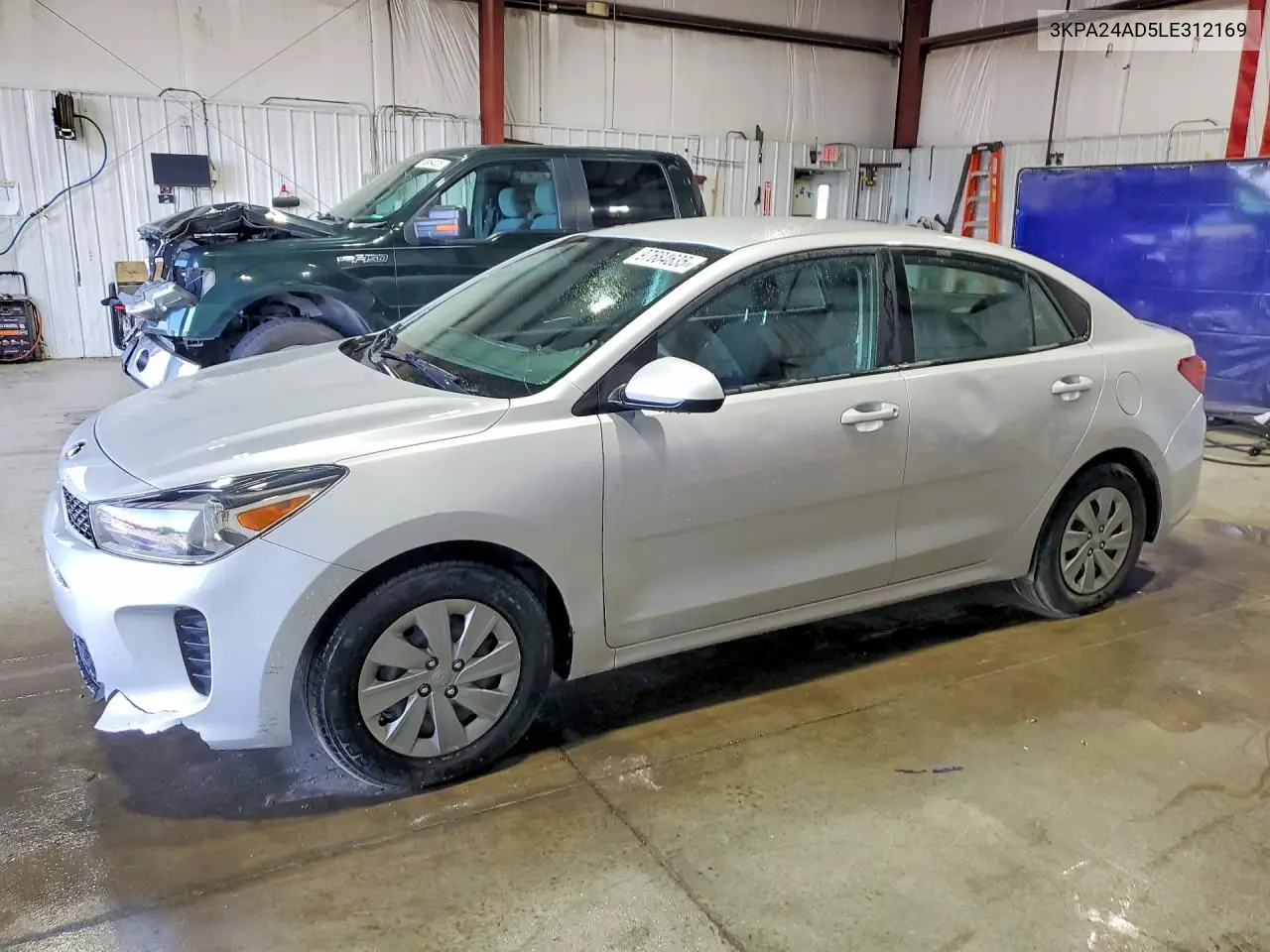 2020 Kia Rio S VIN: 3KPA24AD5LE312169 Lot: 97684635