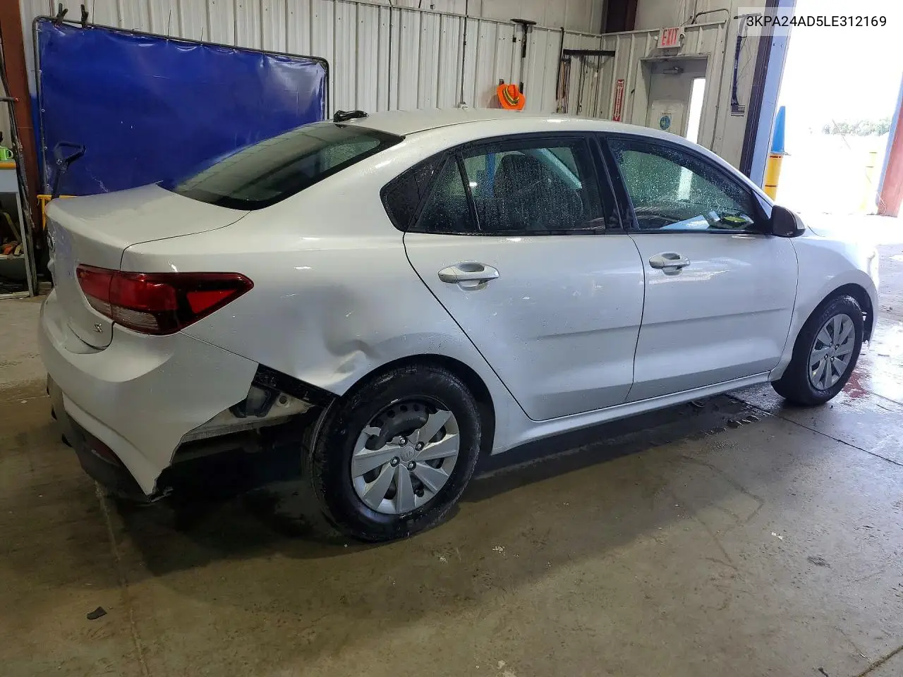 2020 Kia Rio S VIN: 3KPA24AD5LE312169 Lot: 97684635