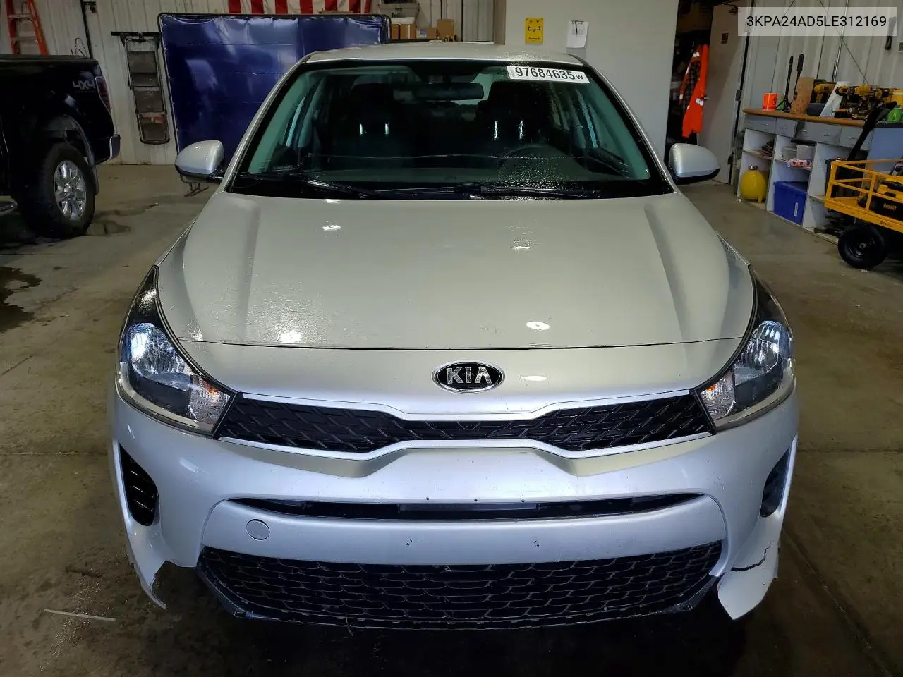 2020 Kia Rio S VIN: 3KPA24AD5LE312169 Lot: 97684635