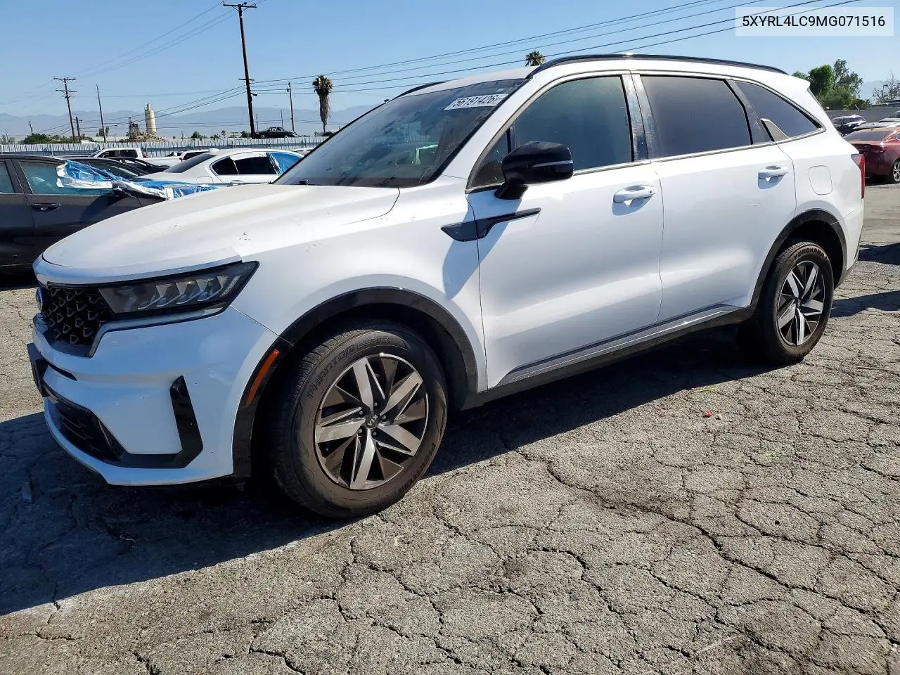 2021 Kia Sorento S VIN: 5XYRL4LC9MG071516 Lot: 56191426
