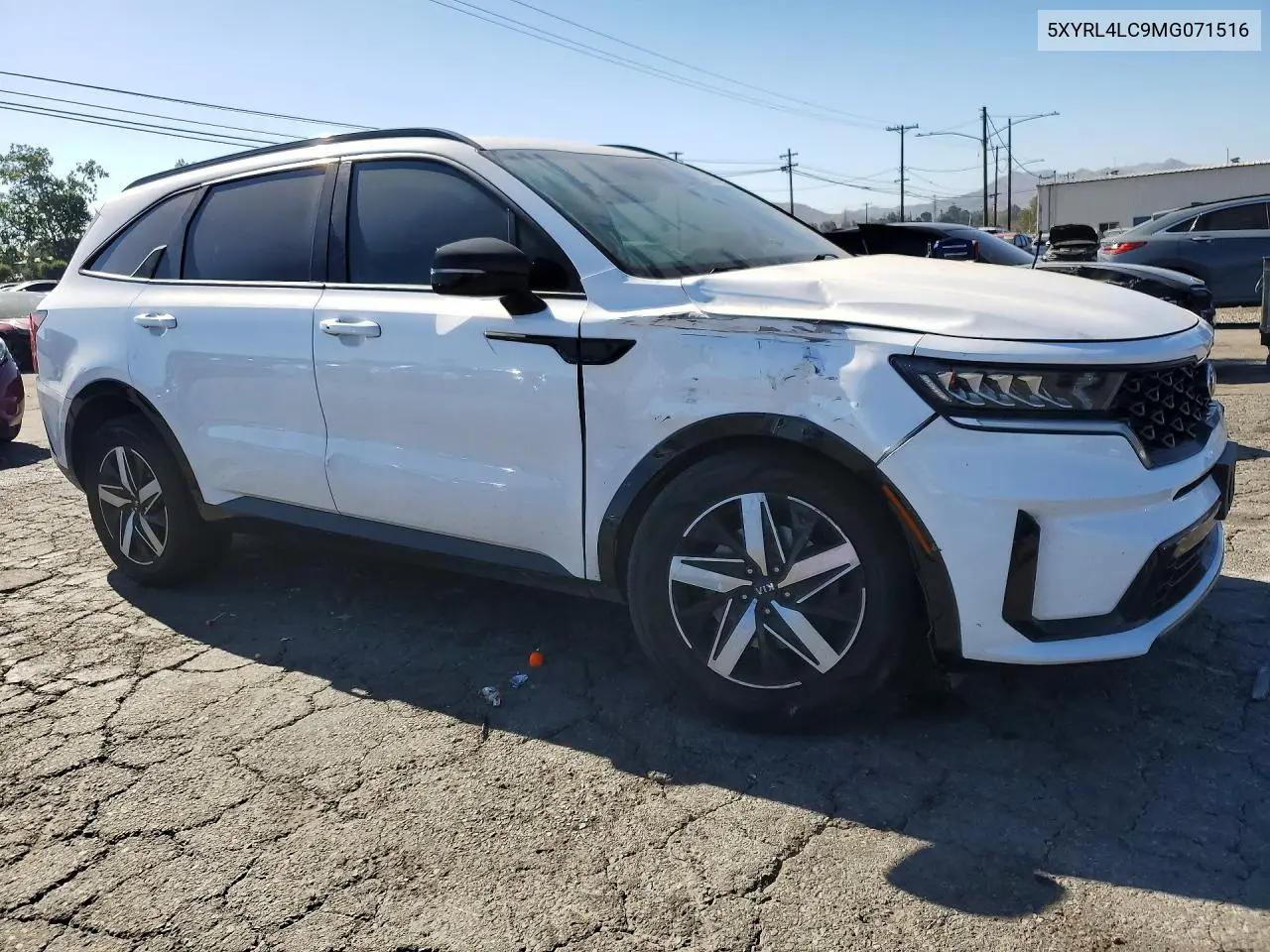 2021 Kia Sorento S VIN: 5XYRL4LC9MG071516 Lot: 56191426
