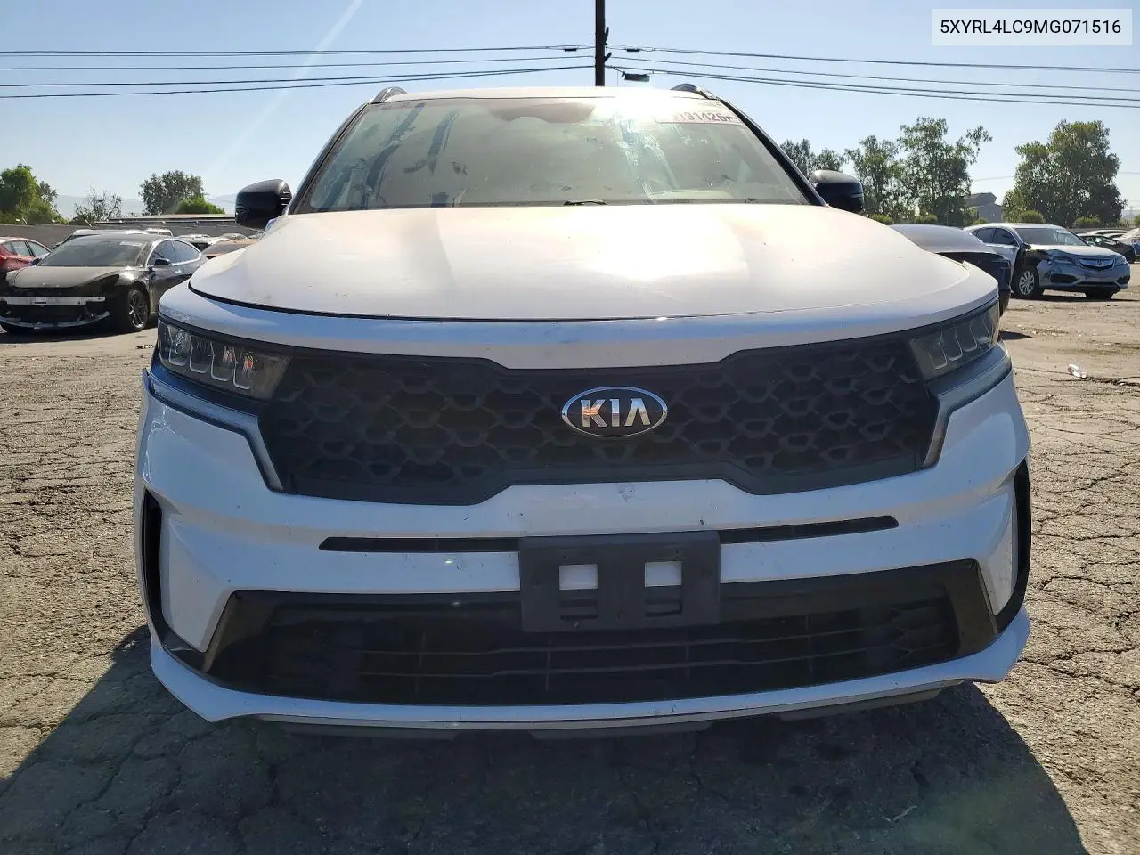 2021 Kia Sorento S VIN: 5XYRL4LC9MG071516 Lot: 56191426
