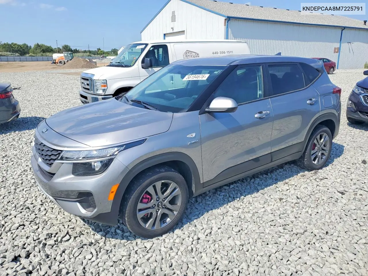 2021 Kia Seltos Lx VIN: KNDEPCAA8M7225791 Lot: 56194676