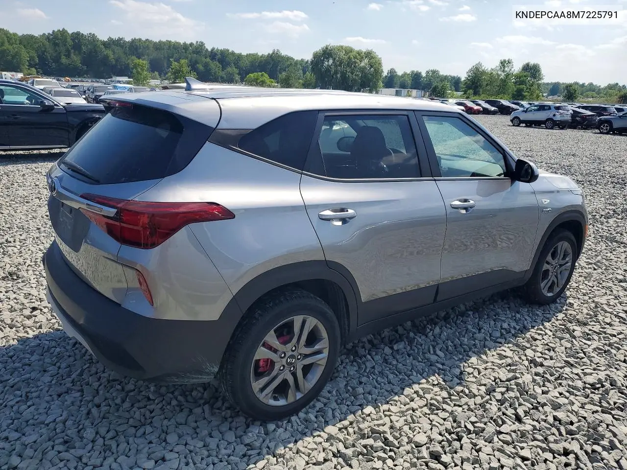 2021 Kia Seltos Lx VIN: KNDEPCAA8M7225791 Lot: 56194676