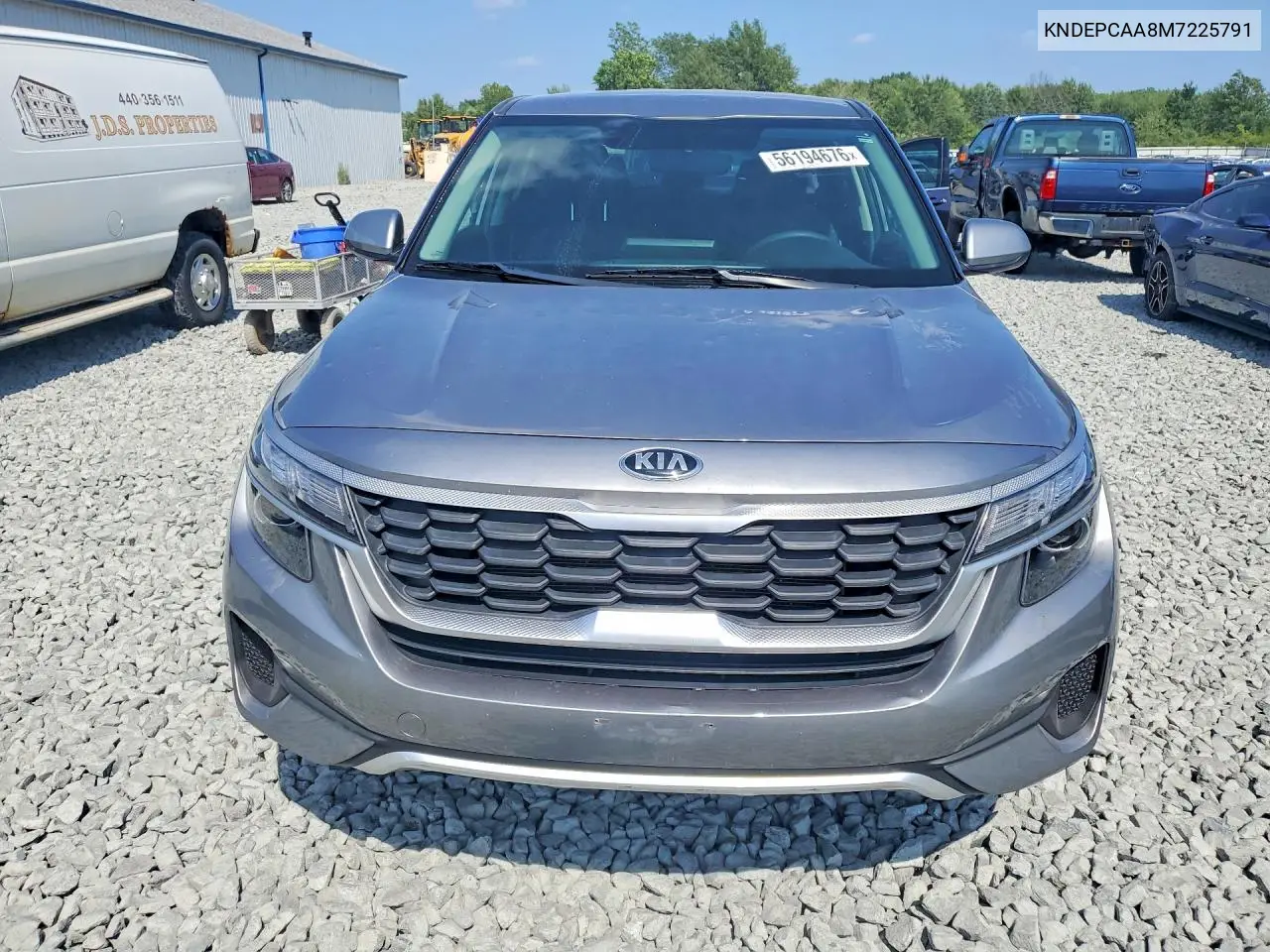 2021 Kia Seltos Lx VIN: KNDEPCAA8M7225791 Lot: 56194676