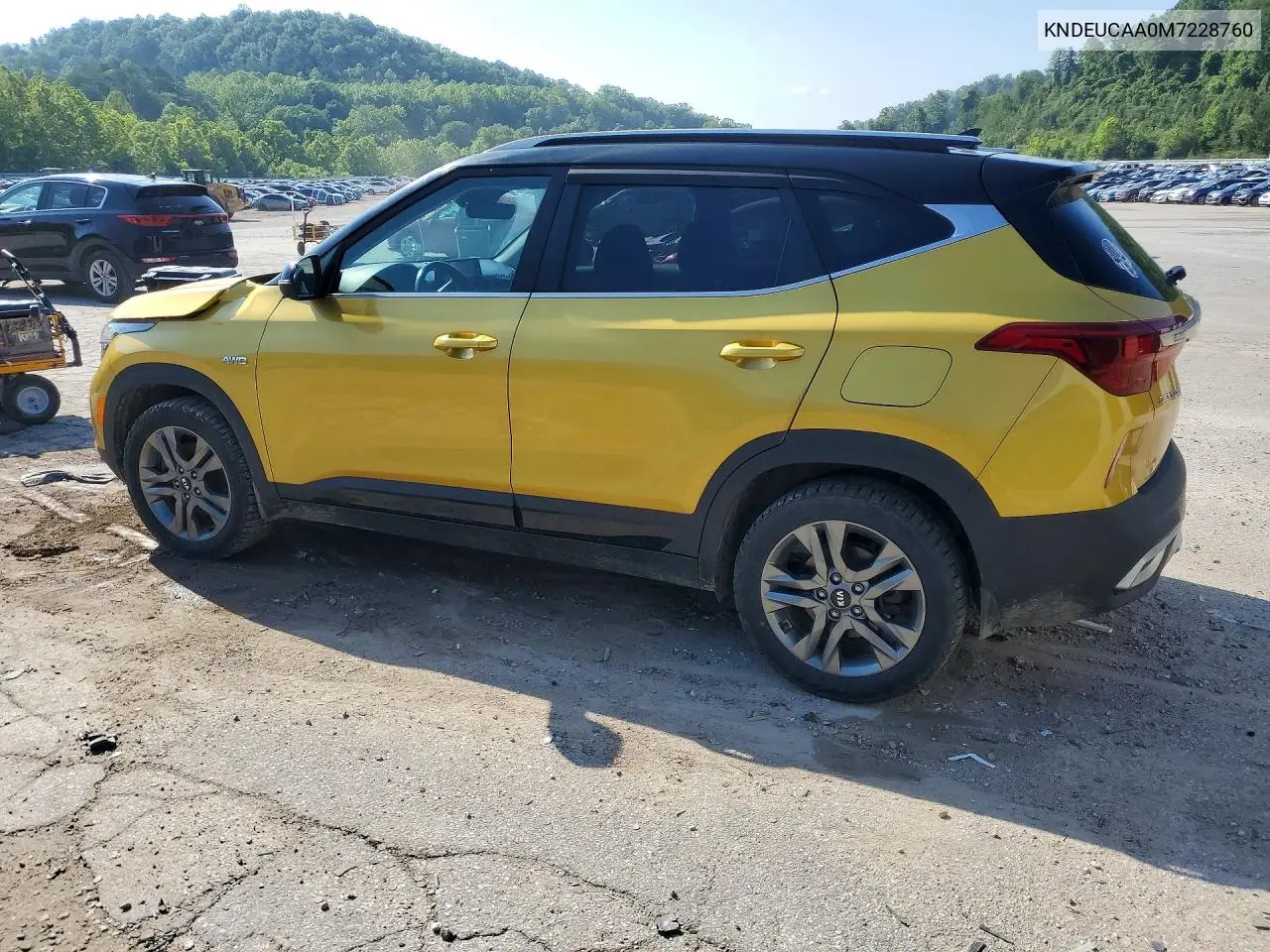 2021 Kia Seltos S VIN: KNDEUCAA0M7228760 Lot: 56680626