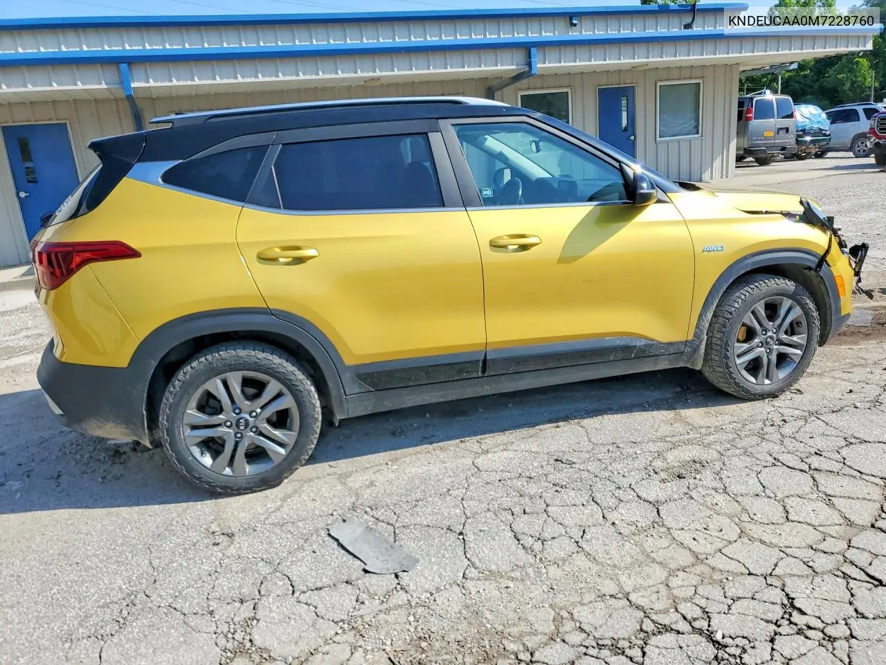 2021 Kia Seltos S VIN: KNDEUCAA0M7228760 Lot: 56680626