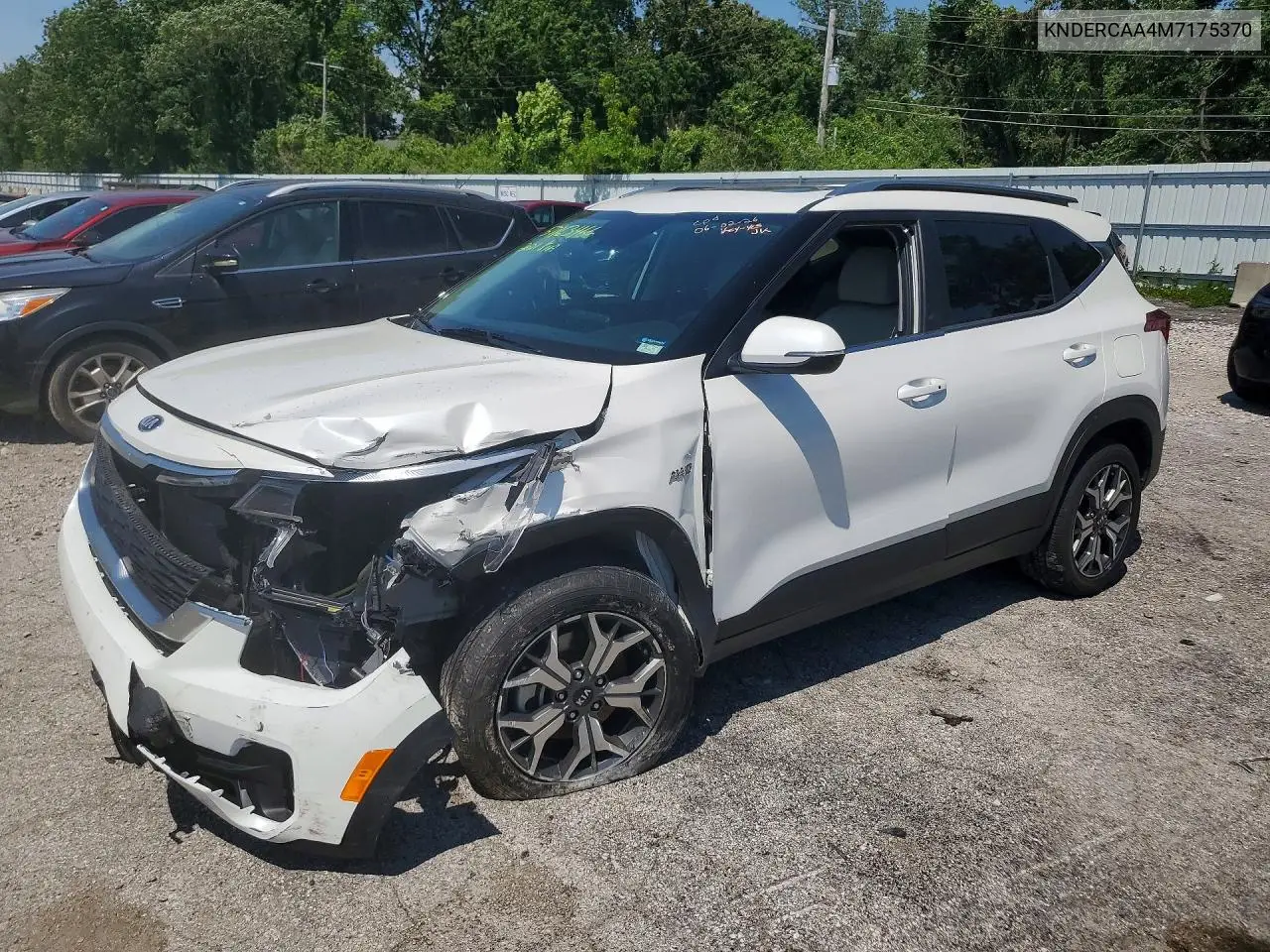 2021 Kia Seltos Ex VIN: KNDERCAA4M7175370 Lot: 57163466