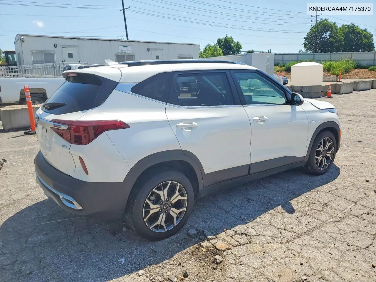 2021 Kia Seltos Ex VIN: KNDERCAA4M7175370 Lot: 57163466