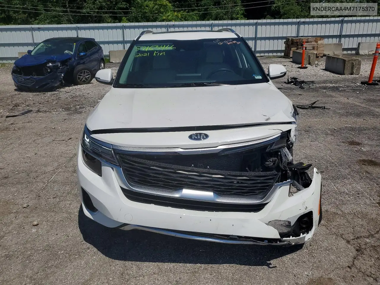2021 Kia Seltos Ex VIN: KNDERCAA4M7175370 Lot: 57163466