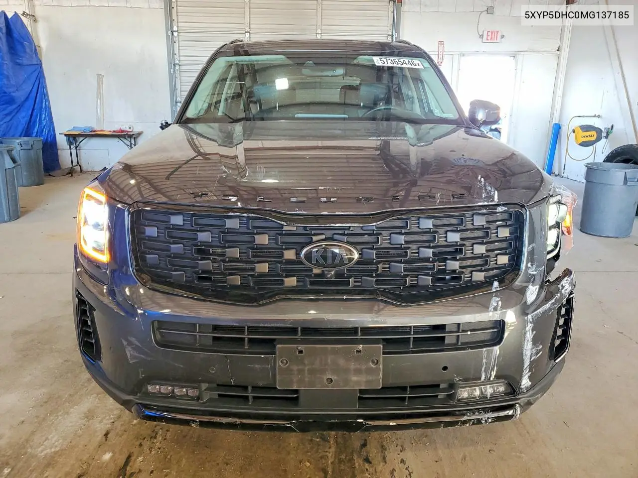 2021 Kia Telluride Sx VIN: 5XYP5DHC0MG137185 Lot: 57365446