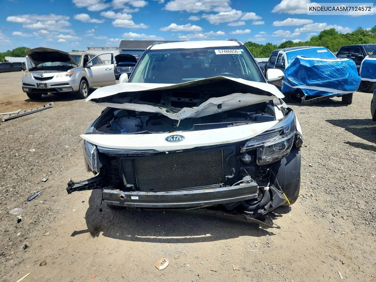 2021 Kia Seltos S VIN: KNDEUCAA5M7124572 Lot: 57486056