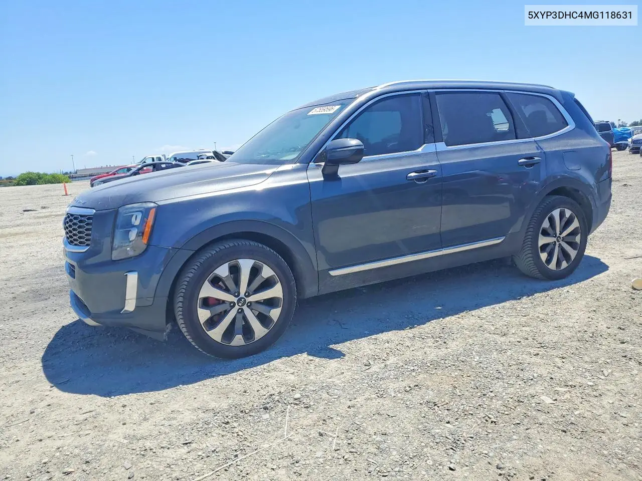 2021 Kia Telluride Ex VIN: 5XYP3DHC4MG118631 Lot: 57559596