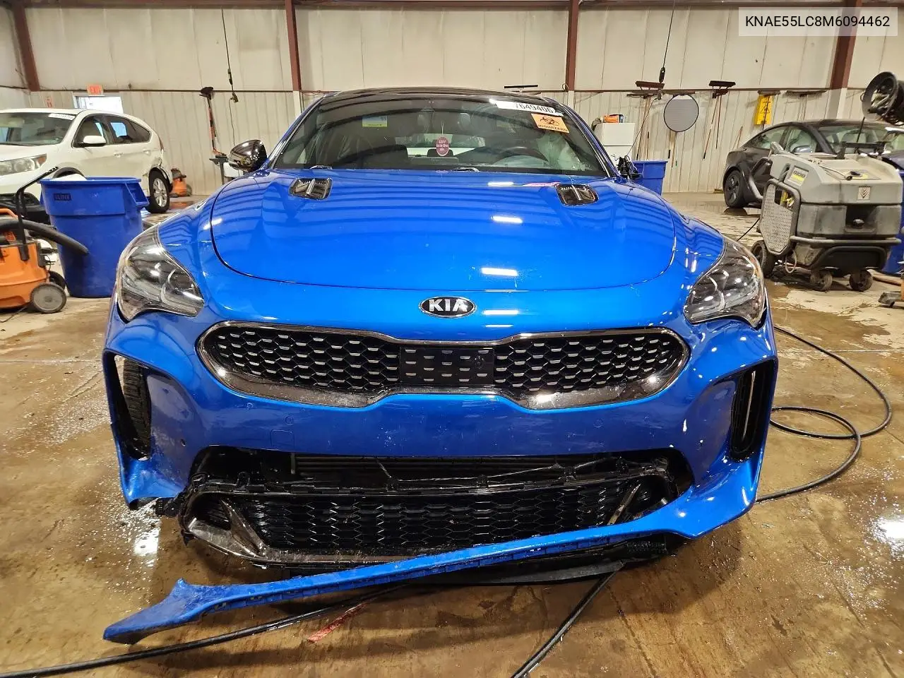 2021 Kia Stinger Gt2 VIN: KNAE55LC8M6094462 Lot: 57649406