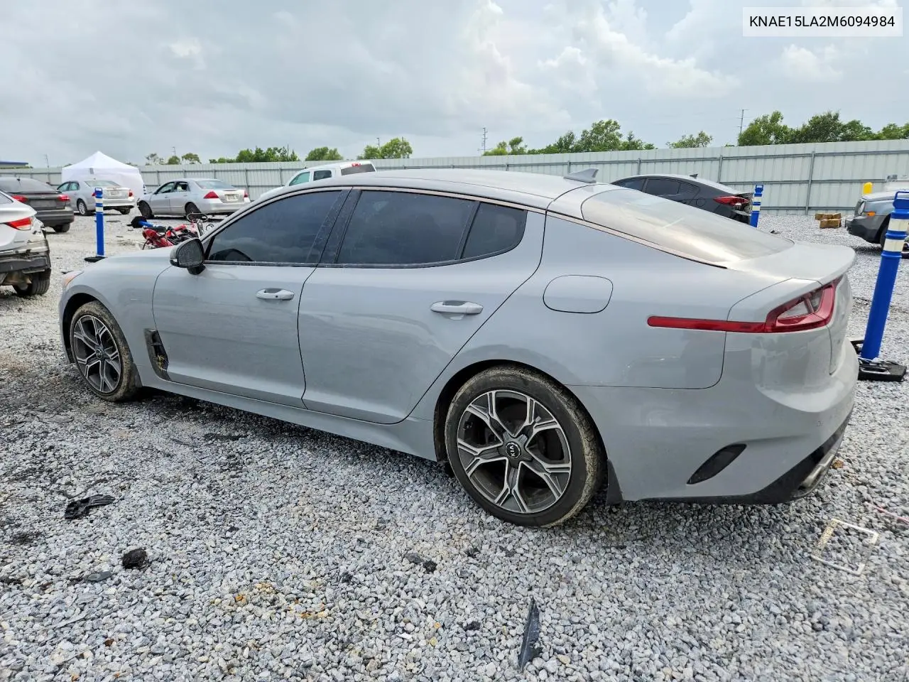 2021 Kia Stinger Gt-Line VIN: KNAE15LA2M6094984 Lot: 58035956