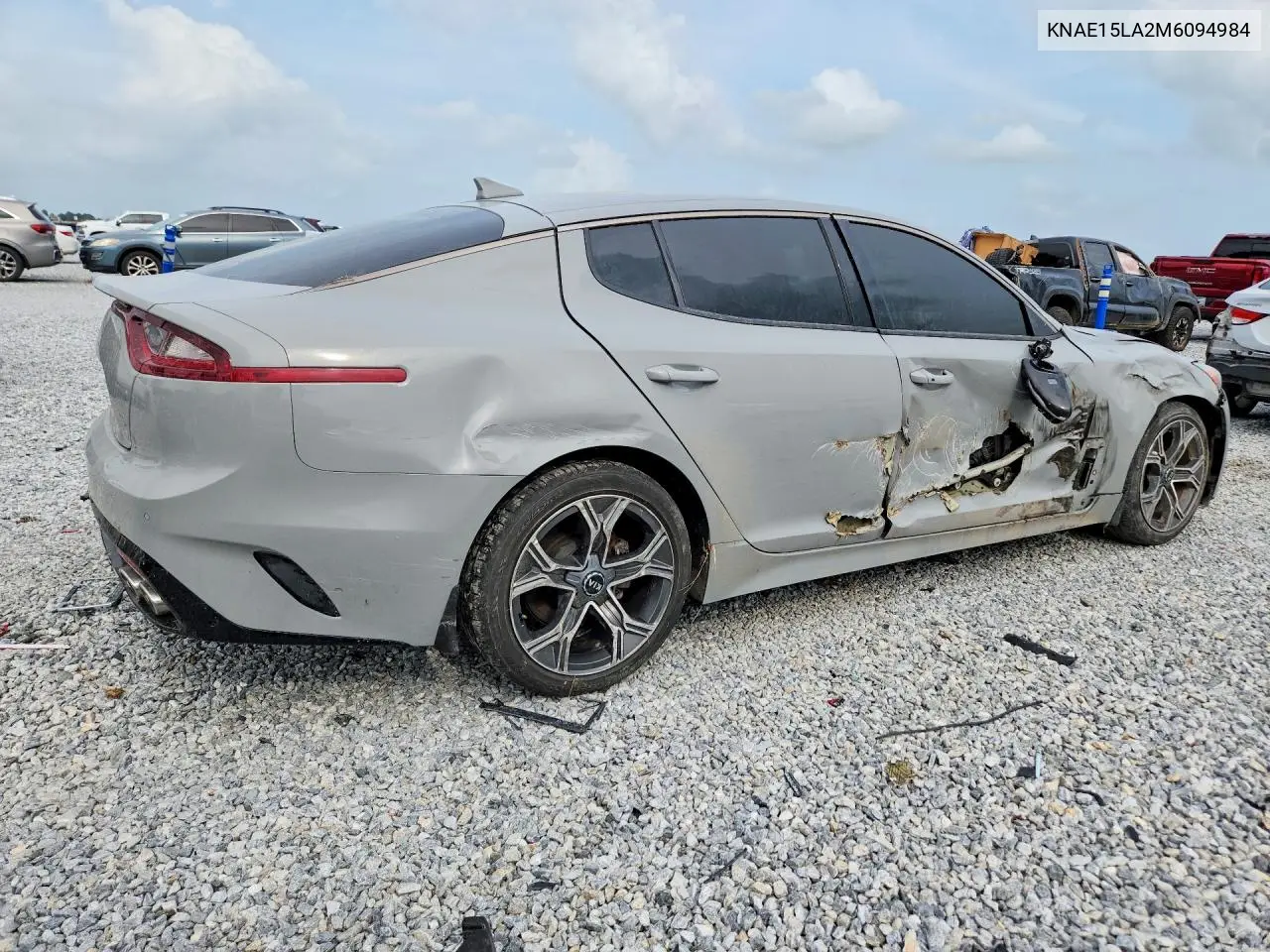 2021 Kia Stinger Gt-Line VIN: KNAE15LA2M6094984 Lot: 58035956