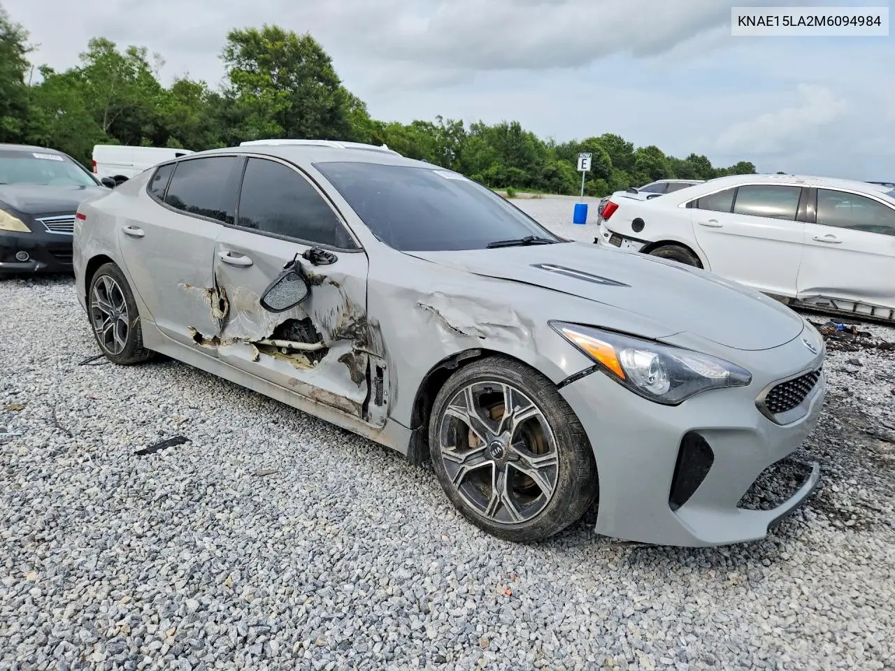 2021 Kia Stinger Gt-Line VIN: KNAE15LA2M6094984 Lot: 58035956