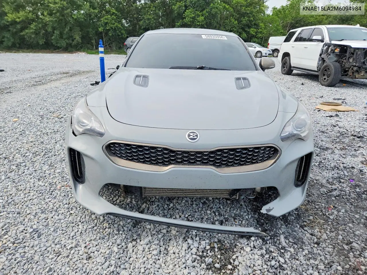 2021 Kia Stinger Gt-Line VIN: KNAE15LA2M6094984 Lot: 58035956