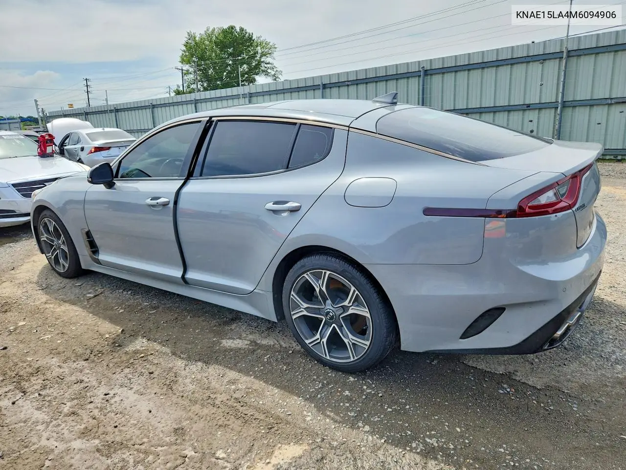 2021 Kia Stinger Gt-Line VIN: KNAE15LA4M6094906 Lot: 58078876