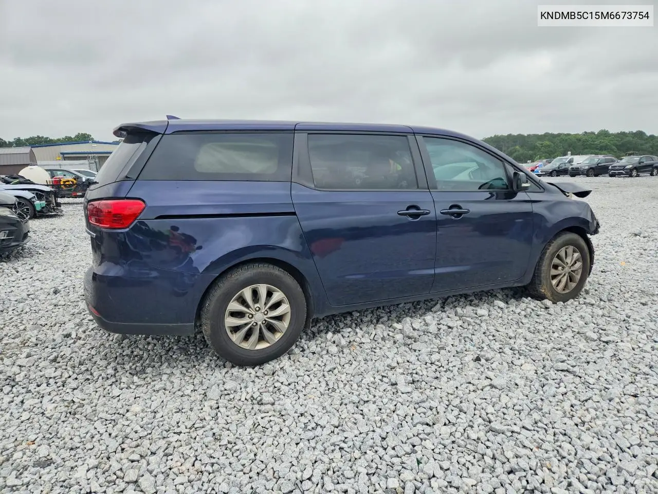 2021 Kia Sedona Lx VIN: KNDMB5C15M6673754 Lot: 58185546