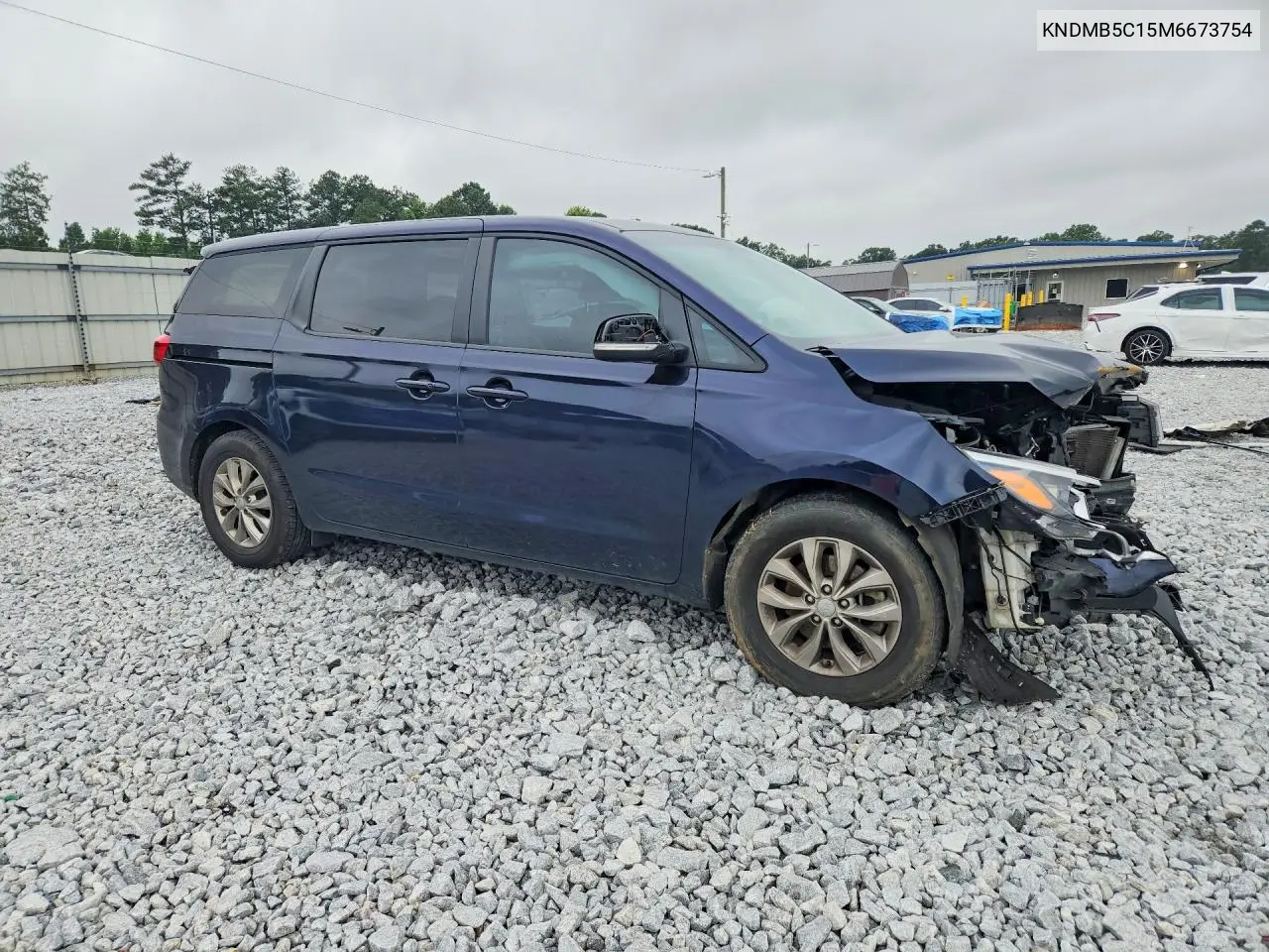 2021 Kia Sedona Lx VIN: KNDMB5C15M6673754 Lot: 58185546