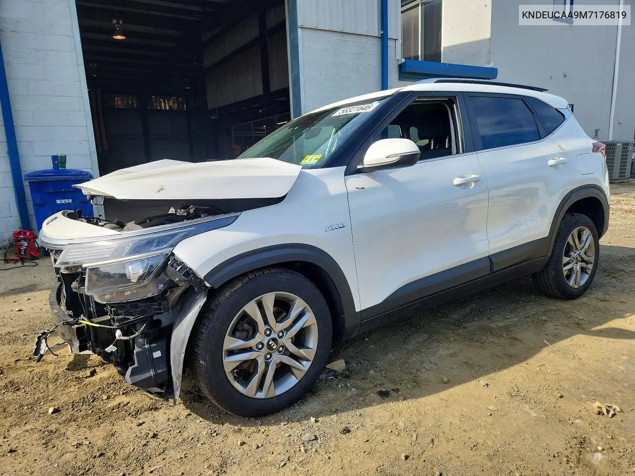 2021 Kia Seltos S VIN: KNDEUCAA9M7176819 Lot: 58321646