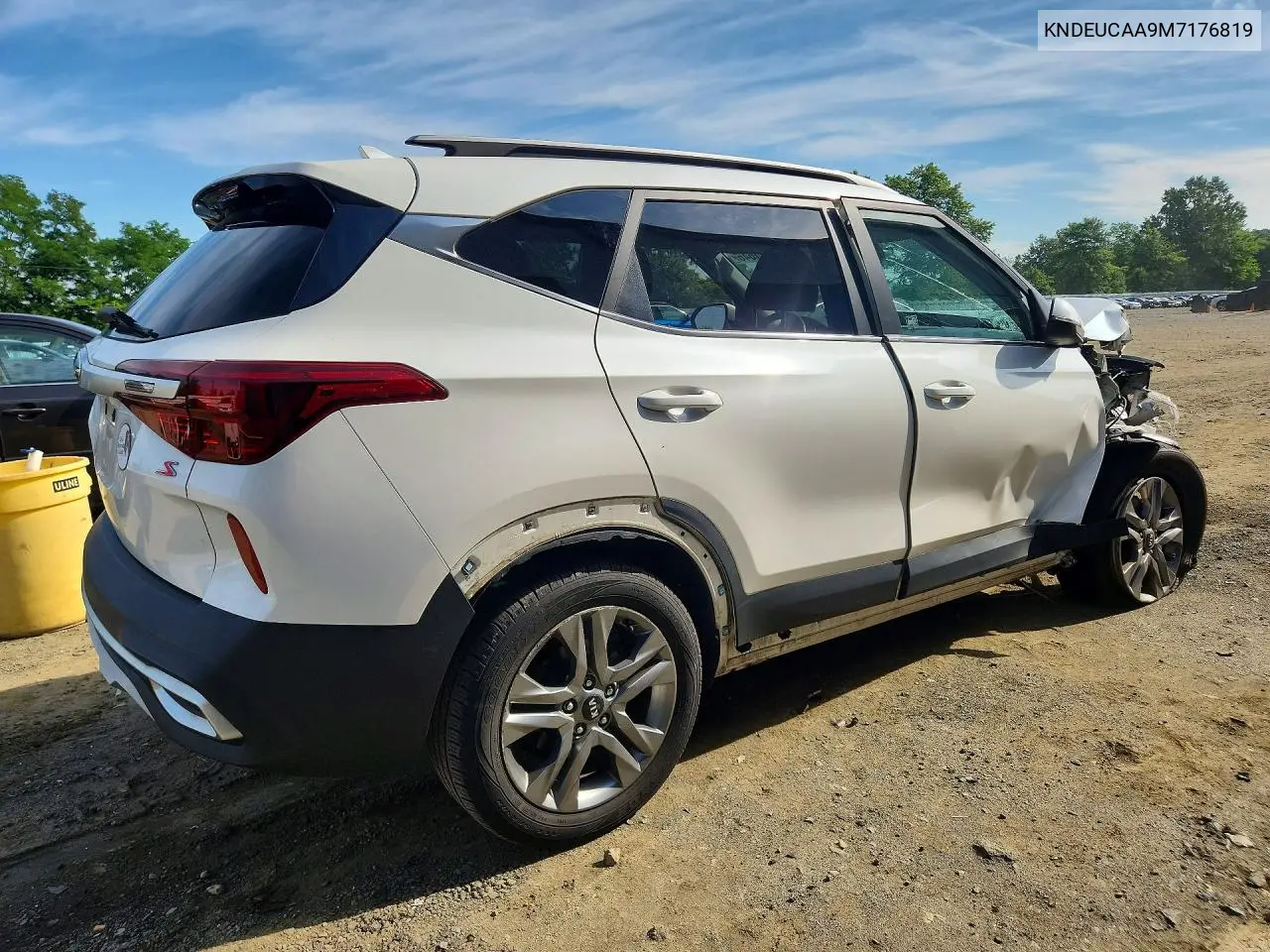 2021 Kia Seltos S VIN: KNDEUCAA9M7176819 Lot: 58321646