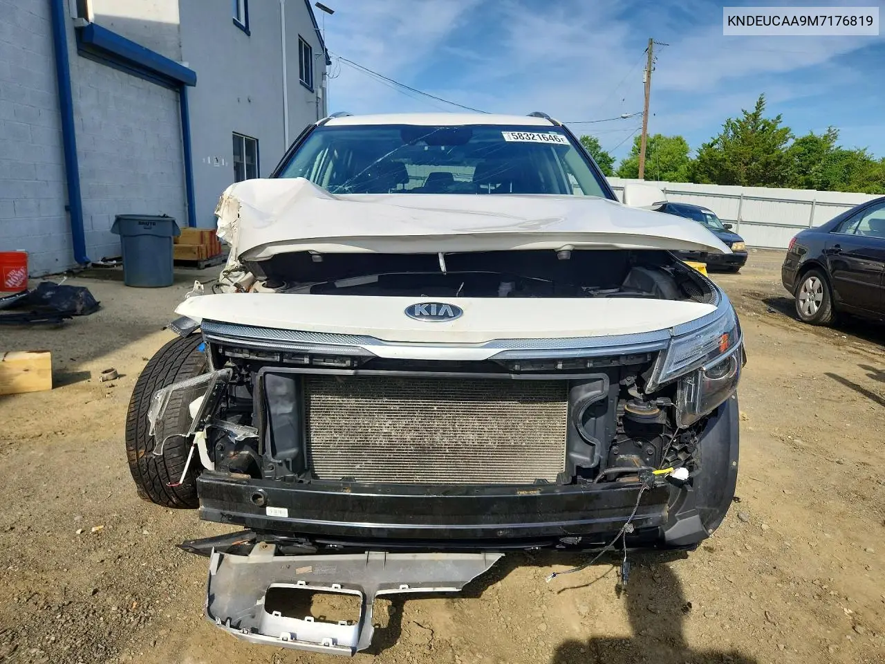 2021 Kia Seltos S VIN: KNDEUCAA9M7176819 Lot: 58321646