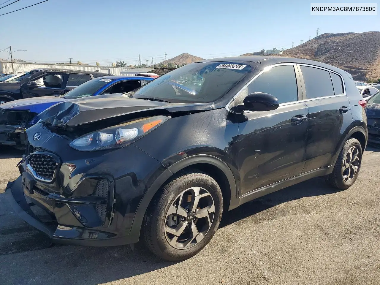 2021 Kia Sportage Lx VIN: KNDPM3AC8M7873800 Lot: 58405246